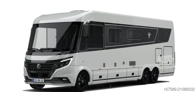 Integriertes Wohnmobil NIESMANN+BISCHOFF Arto 84, Gas-/Festtank,Sat,Autark,Eifelgrau,AHK