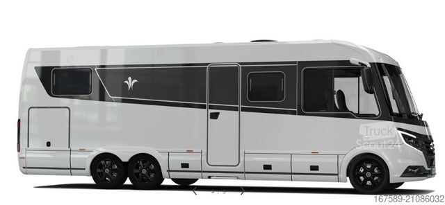 Integriertes Wohnmobil NIESMANN+BISCHOFF Arto 84, Gas-/Festtank,Sat,Autark,Eifelgrau,AHK