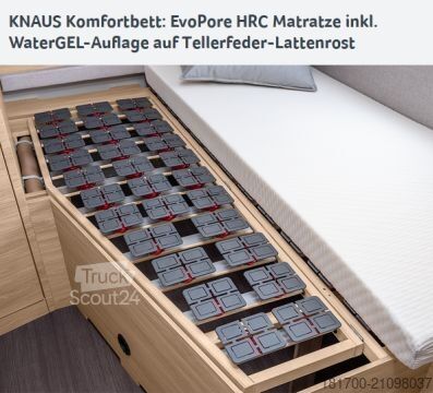 Τροχόσπιτο Knaus Azur 500 EU *2024*Umrissbeleuchtung*2000kg