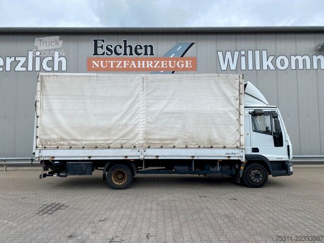 Plachtová dodávka IVECO 80 E 18 Pritsche*Plane*LBW*3Sitze*Manuell