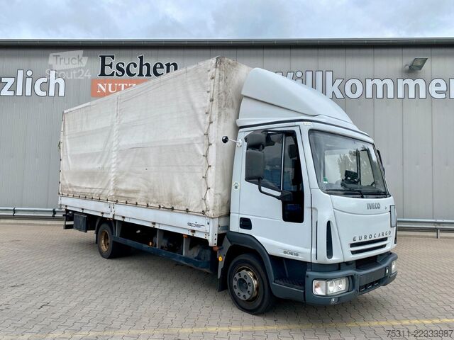 Plachtová dodávka IVECO 80 E 18 Pritsche*Plane*LBW*3Sitze*Manuell