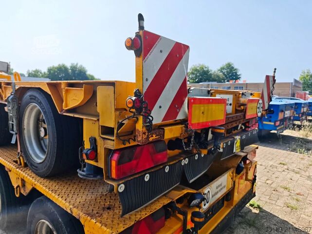 Semi low-loader Goldhofer STZ-L3-27/80A 7.2 Meter Extand Powersteering 80...