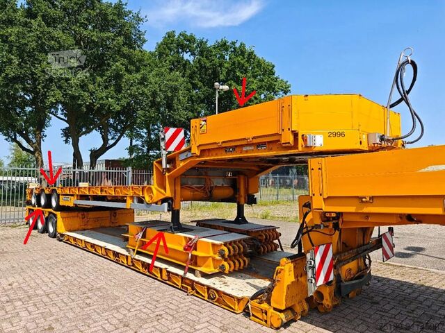Semi low-loader Goldhofer STZ-L3-27/80A 7.2 Meter Extand Powersteering 80...