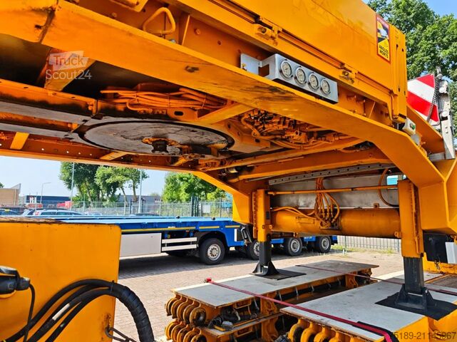 Semi low-loader Goldhofer STZ-L3-27/80A 7.2 Meter Extand Powersteering 80...