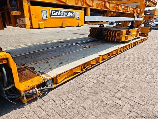 Low loader Goldhofer STZ-VL3-36/80A Extandable + 5 Meter Extensions!