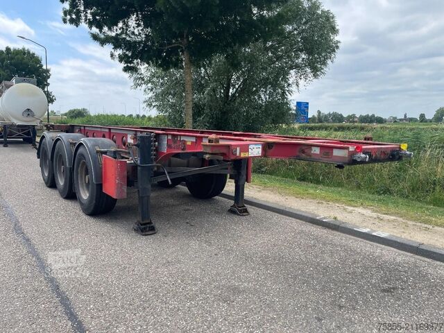 Μεταφορά εμπορευματοκιβωτίων Fliegl SDS380 20FT Tank / ADR / BPW Disc