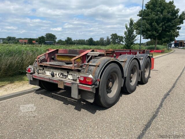 Μεταφορά εμπορευματοκιβωτίων Fliegl SDS380 20FT Tank / ADR / BPW Disc