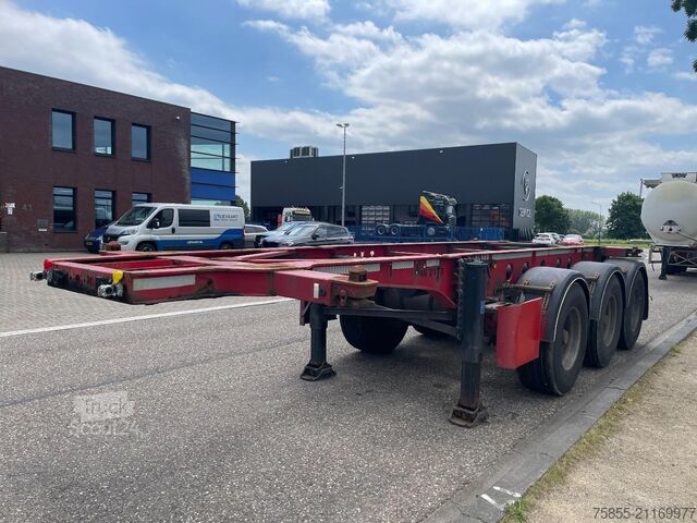 Μεταφορά εμπορευματοκιβωτίων Fliegl SDS380 20FT Tank / ADR / BPW Disc