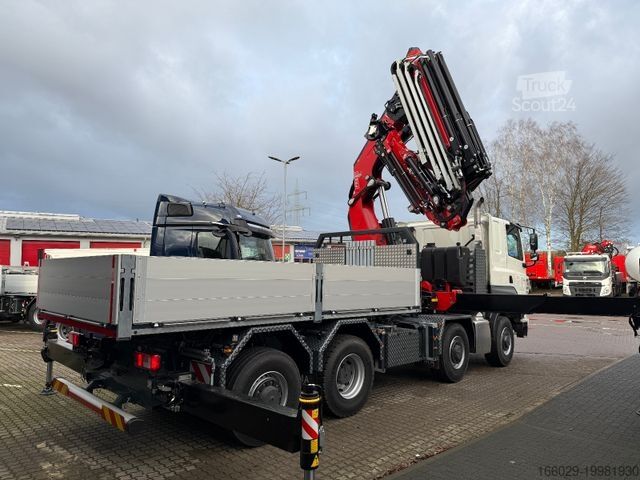 Camion cu platformă TATRA 41.500 8x8 Phoenix Fassi F710 Kran