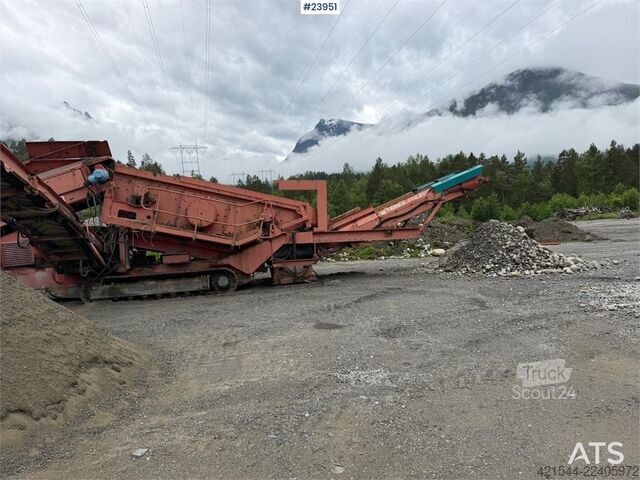 Screeningsanlegg Terex 883 screening plant