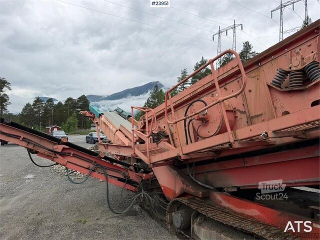 Screeningsanlegg Terex 883 screening plant