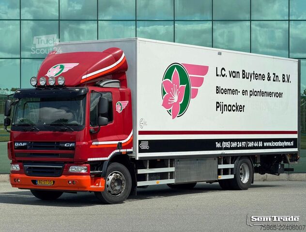 Camion caisson DAF CF 75.310 EURO 5 FT BURGERS BOX TAIL LIFT AIRCO