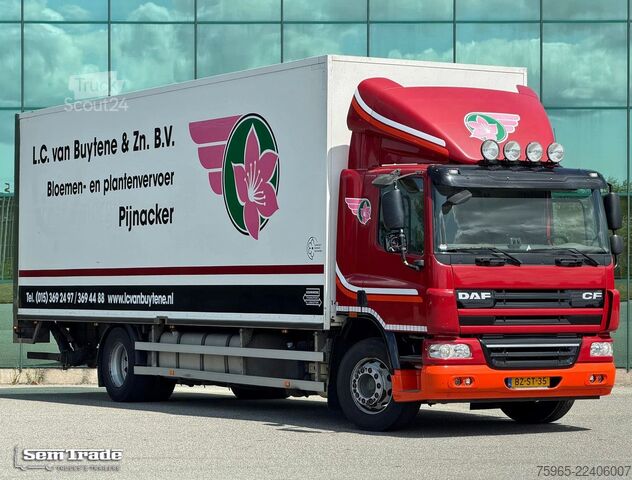 Camion caisson DAF CF 75.310 EURO 5 FT BURGERS BOX TAIL LIFT AIRCO