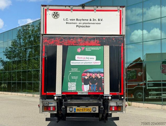 Camion caisson DAF CF 75.310 EURO 5 FT BURGERS BOX TAIL LIFT AIRCO