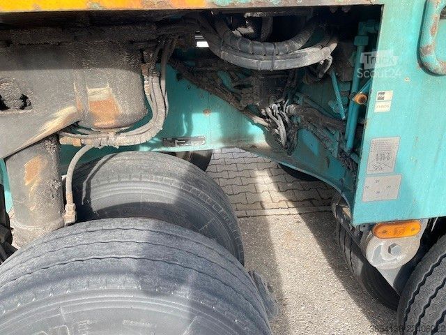 Tieflader-Sattelauflieger GOLDHOFER STHP-XLE 2+4 Pendelachsen Flachbett Trennstelle