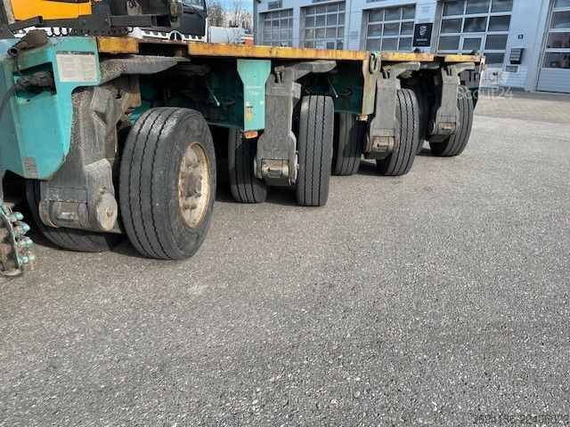 Tieflader-Sattelauflieger GOLDHOFER STHP-XLE 2+4 Pendelachsen Flachbett Trennstelle