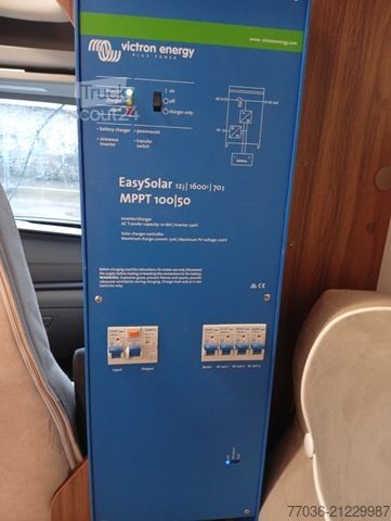 Camper semintegrato NOBELART T 7000 Elegance,Klima,+Motorkli,Solar,2xLithium