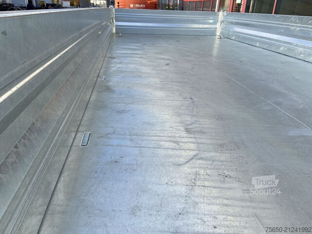 Kiepaanhangwagen Möslein TTD 11 Breite Reifen  5,70 lang  Kipper Tieflader, Breite Reifen, 5,70 m lang-- Neufahrzeug --