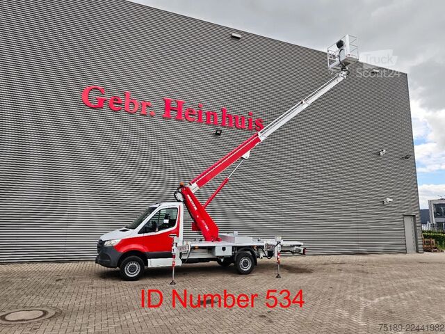 Подъемная платформа Mercedes-Benz Sprinter 314 CDI Multitel MT 162