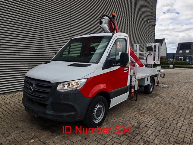 Подъемная платформа Mercedes-Benz Sprinter 314 CDI Multitel MT 162