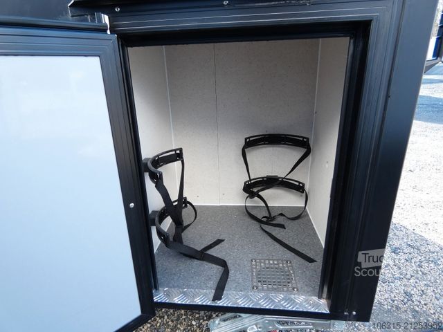 Árusító utánfutó HOFMANN Verkaufsanhänger VHSP 400 Imbiss ausgebaut