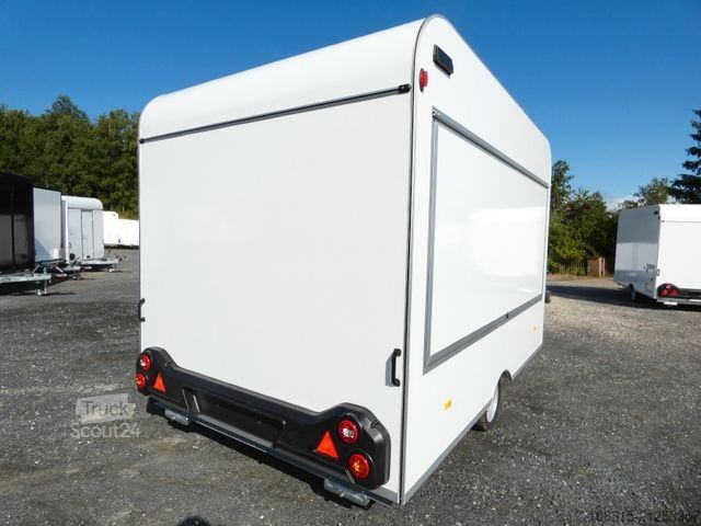 Árusító utánfutó HOFMANN Verkaufsanhänger VH18361 möbliert