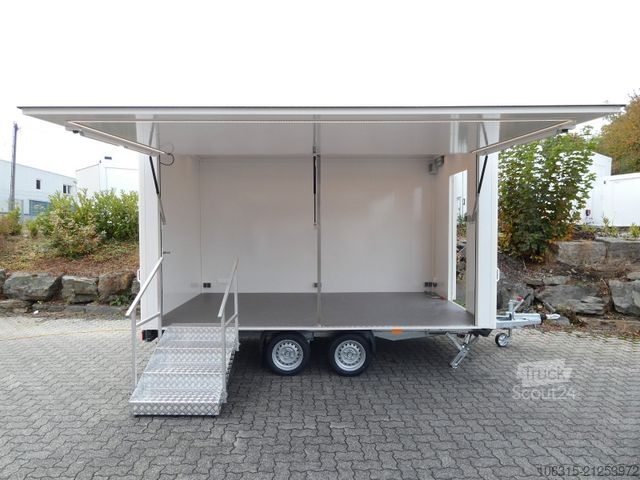 Árusító utánfutó HOFMANN VHSP 400 Messe Nühne Info Event