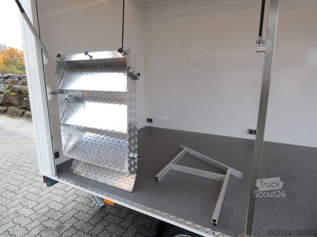 Árusító utánfutó HOFMANN VHSP 400 Messe Nühne Info Event