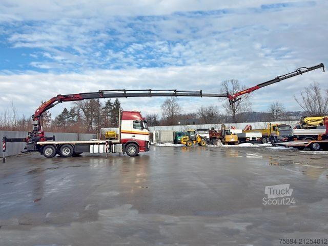 Lastbilsmonterad kran VOLVO FH 480 Pritsche 6,35m + PK 29002 + FUNK