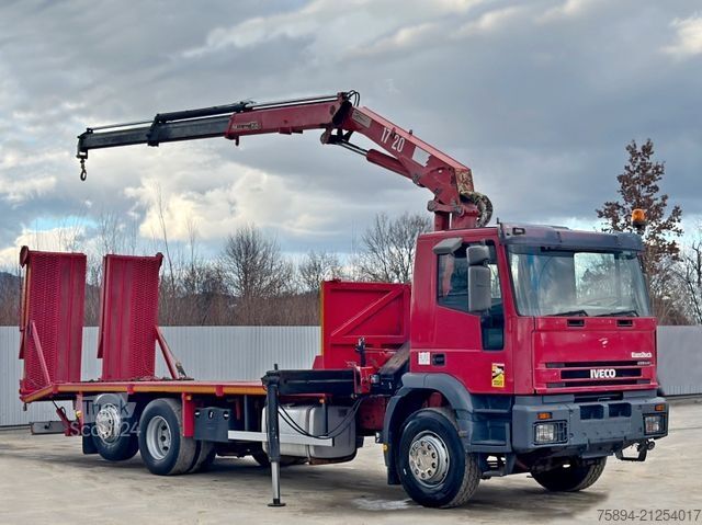 Wrecker IVECO EUROTEC 260E31* Abschleppwagen 7,30m* KRAN