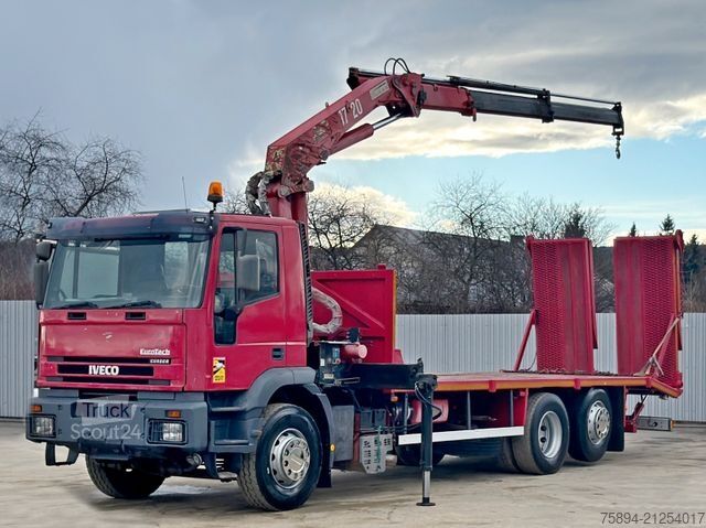 Wrecker IVECO EUROTEC 260E31* Abschleppwagen 7,30m* KRAN