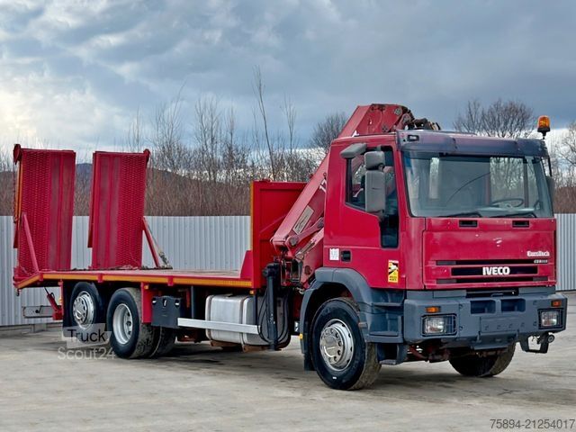 Wrecker IVECO EUROTEC 260E31* Abschleppwagen 7,30m* KRAN