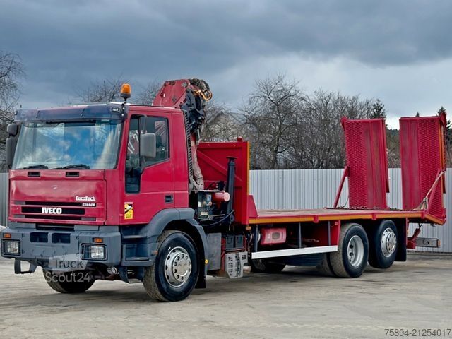 Wrecker IVECO EUROTEC 260E31* Abschleppwagen 7,30m* KRAN