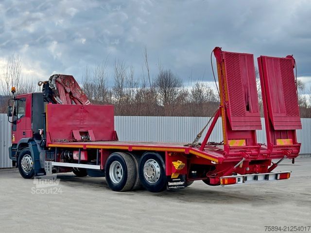 Wrecker IVECO EUROTEC 260E31* Abschleppwagen 7,30m* KRAN