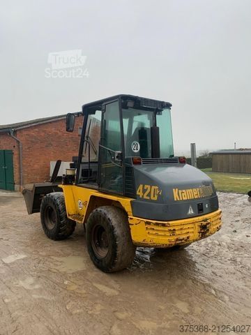 Kerekes rakodó KRAMER 420 *** 40 km/h ***