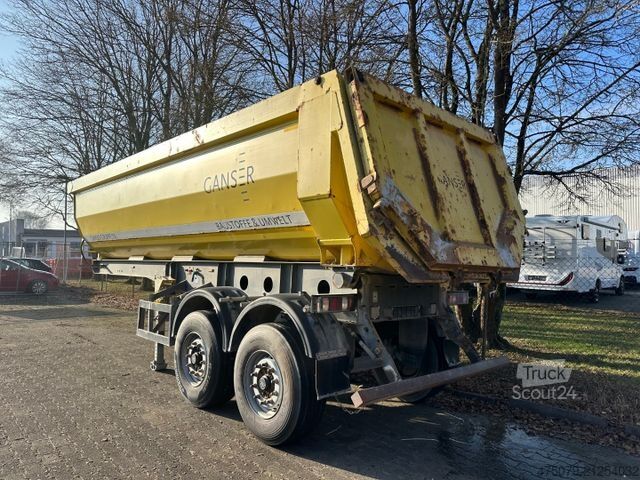 Tipper semitrailer REISCH R 18 / Liftachse / TüV 02-27