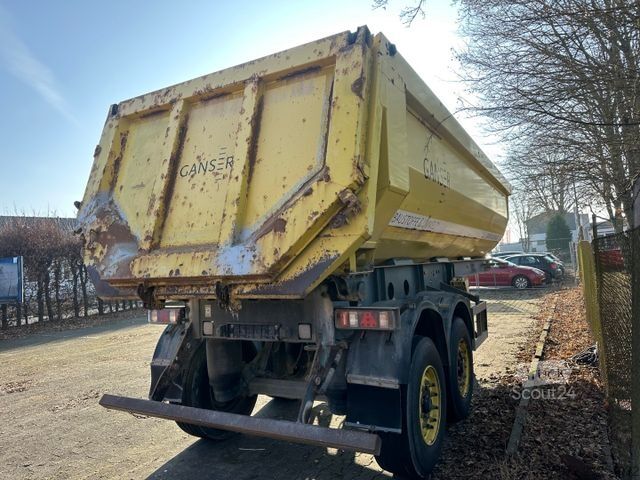 Tipper semitrailer REISCH R 18 / Liftachse / TüV 02-27