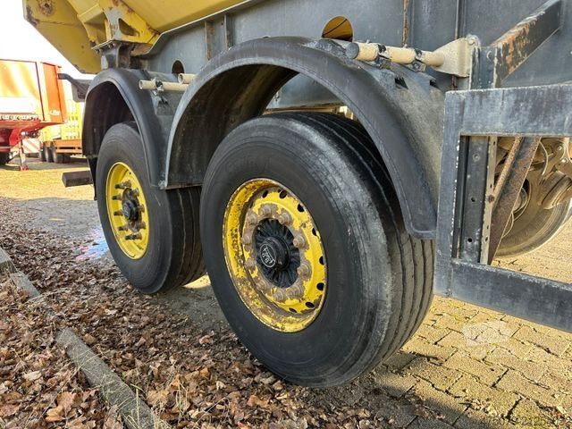 Tipper semitrailer REISCH R 18 / Liftachse / TüV 02-27