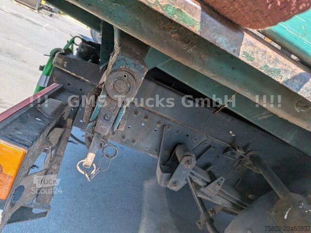 Wywrotka MAN 8-174 / Hiab 045 Kran / Kipper Meiler