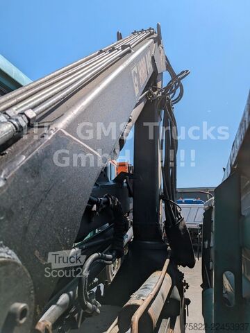 Wywrotka MAN 8-174 / Hiab 045 Kran / Kipper Meiler