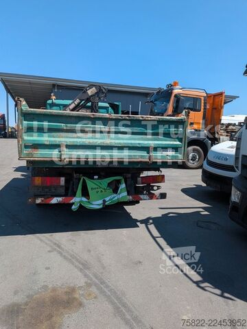 Trójstronna wywrotka MAN 8-174 / Hiab 045 Kran / Kipper Meiler