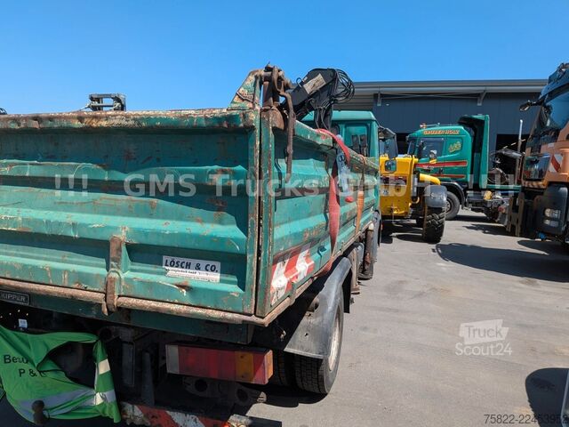 Trójstronna wywrotka MAN 8-174 / Hiab 045 Kran / Kipper Meiler