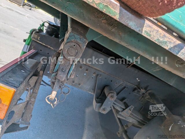 Trójstronna wywrotka MAN 8-174 / Hiab 045 Kran / Kipper Meiler