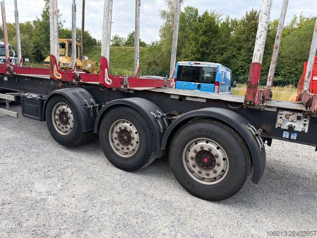 Reboque semirreboque para madeira FLIEGL SDS 390