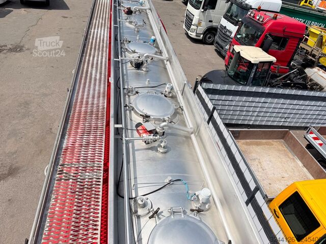 Remorque-citerne semi-remorque Gofa GOFA-Tankauflieger-6Kammern/Chemie/ADR/52.500L