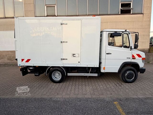 Furgons ar kasti MERCEDES-BENZ Vario PR /616 D*L2/H3*KOFFER*LADEBOARDWAND*TÜV