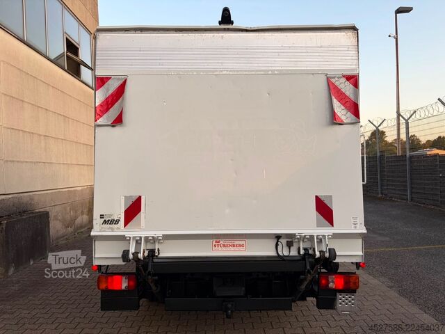 Furgons ar kasti MERCEDES-BENZ Vario PR /616 D*L2/H3*KOFFER*LADEBOARDWAND*TÜV