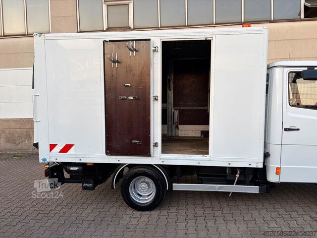 Furgons ar kasti MERCEDES-BENZ Vario PR /616 D*L2/H3*KOFFER*LADEBOARDWAND*TÜV