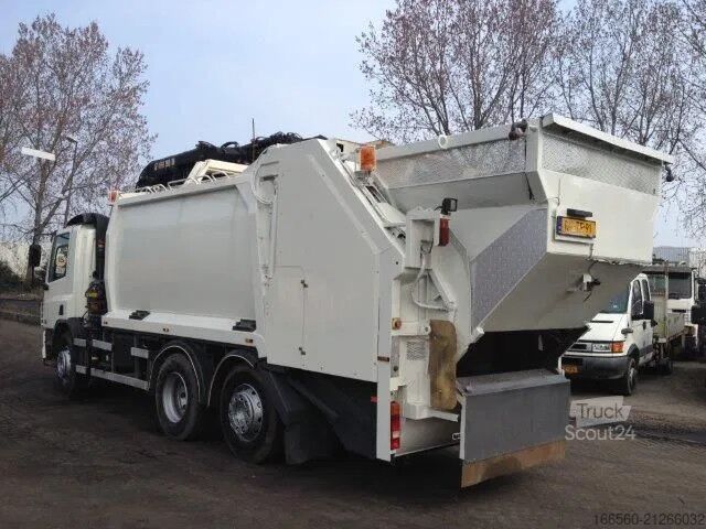 Śmieciarka DAF CF 75 250 FAN + Geesink garbage + Krane HIAB 195