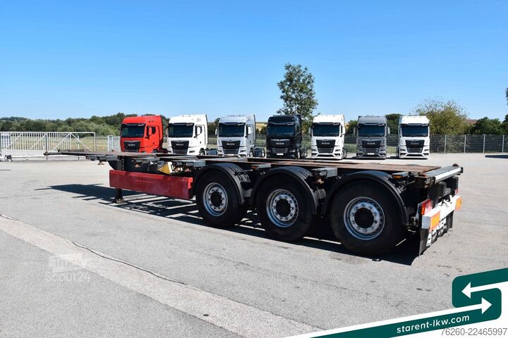 Návěs s výměnnou nástavbou KRONE Containerchassis 1x20 / 2x20 / 1x30 / 1x40 1x45